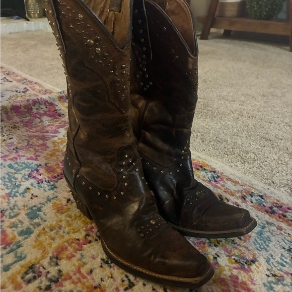 Ariat Black Heeled Boots - Picture 2 of 2